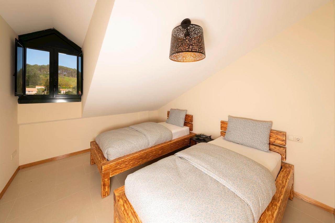 Apartamento Lura De Fisterra Playa De Langosteira En Finisterre Con Vistas Al Mar San Martín de Arriba Extérieur photo